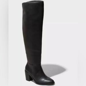 Universal Thread Women's Kendall Over the Knee Boots - Black